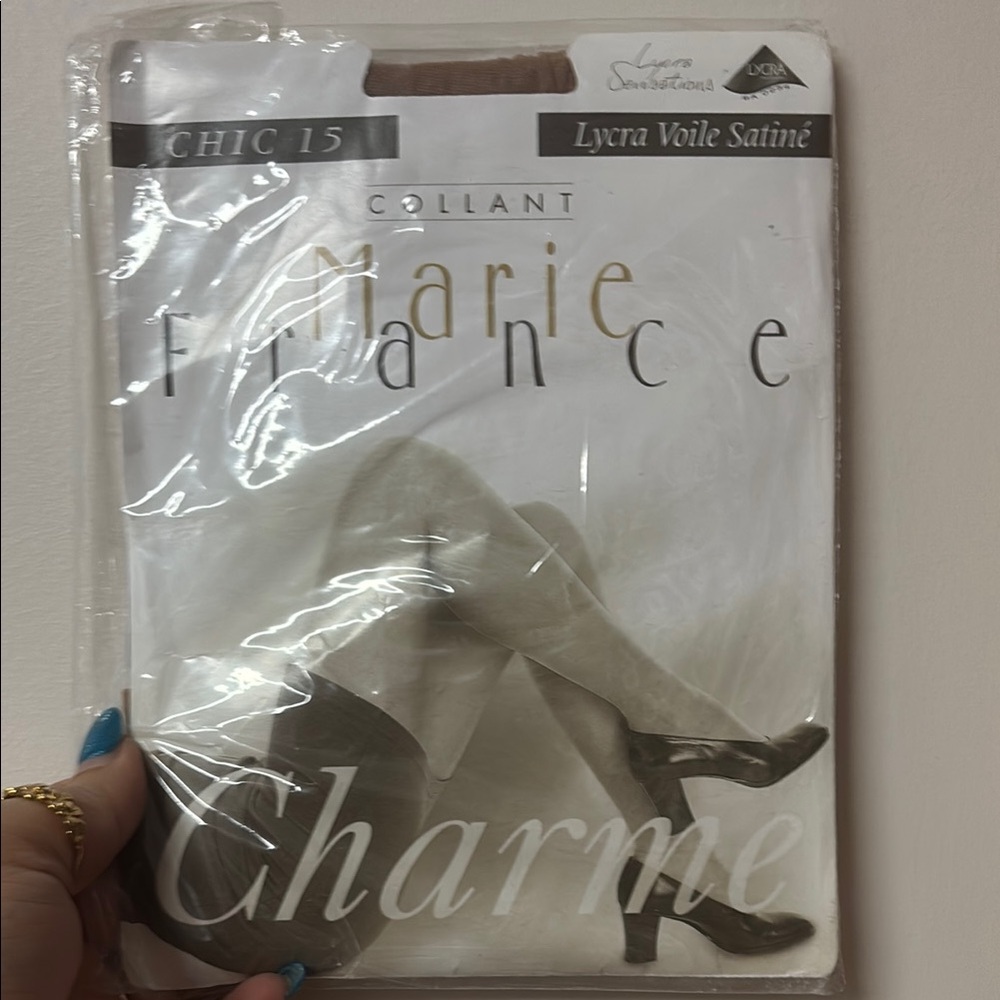 Chic Sable Tights by Marie France